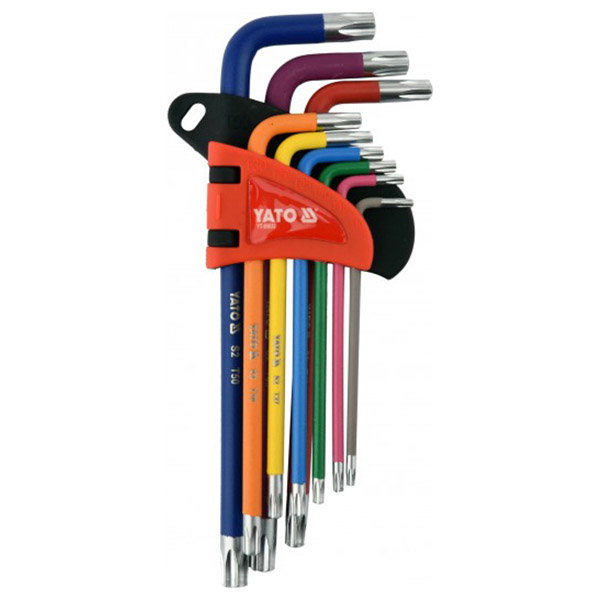 YATO TORX SET 9PC LONG T10-T50