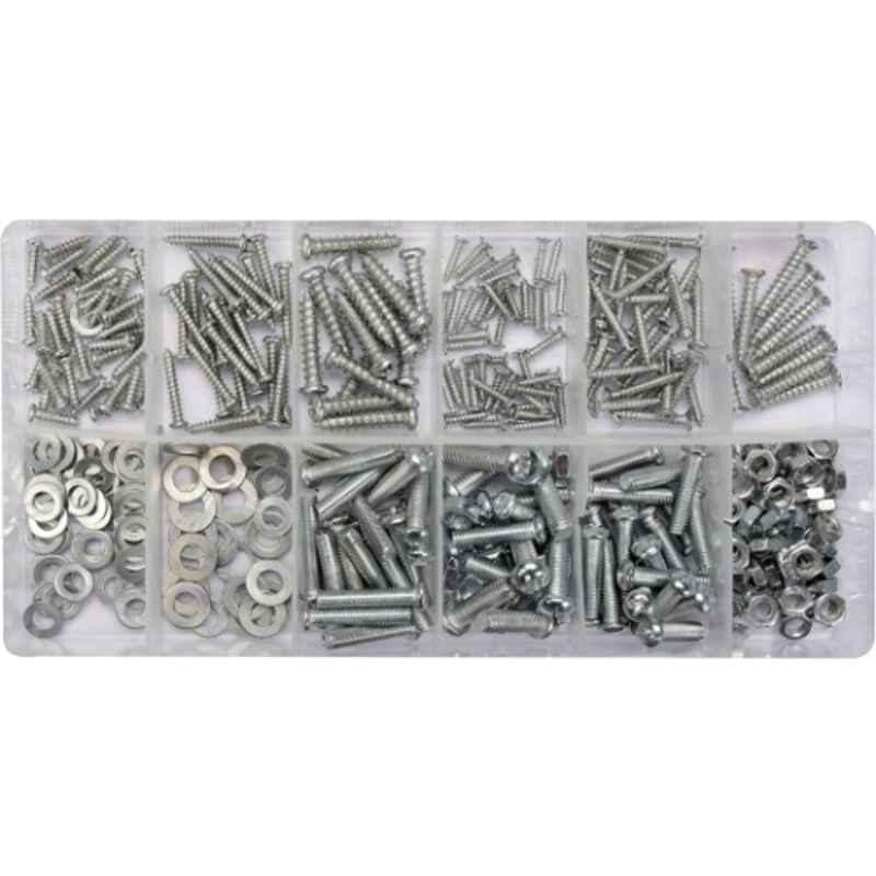 YATO 347 PCS SELF-TAPPING SCREWS WOOD/METAL