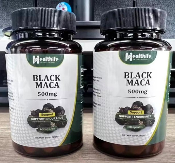 Black Maca 500mg 60 capsules 