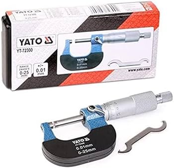 YATO MECHANICAL MICROMETER 0-25MM_0