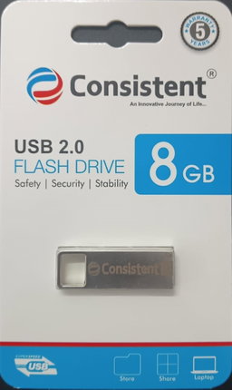Consistent 8GB Pen Drive CTP10008 With GST Bill