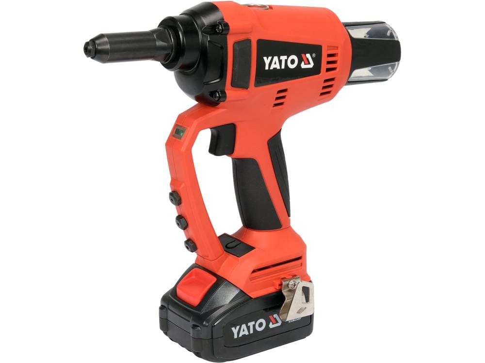 YATO 18V CORDLESS BRUSHLESS RIVET GUN 1 X 3 AH_0