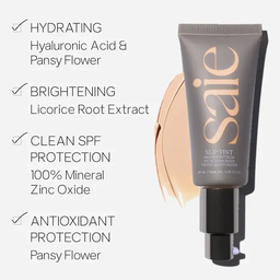 Saie Slip Tint Dewy Tinted Moisturizer SPF 35 Sunscreen 40ml