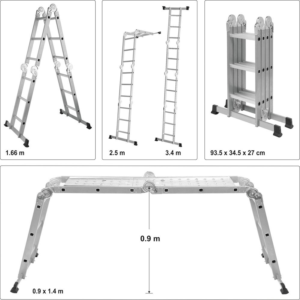 VOREL MULTIFUNCTION LADDER 4X3_0