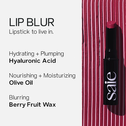 Saie Lip Blur Soft-Matte Hydrating Lipstick with Hyaluronic Acid 2g