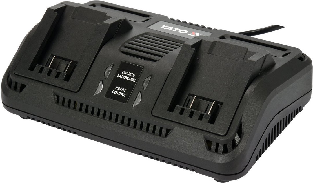 YATO QUICK CHARGER 18V DOUBLE CHARGEREU PLUG