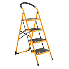 VOREL STEEL 4-STEP LADDER