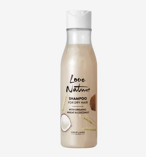 Shampoo For Dry Hair with Organic Wheat & Coconut_0