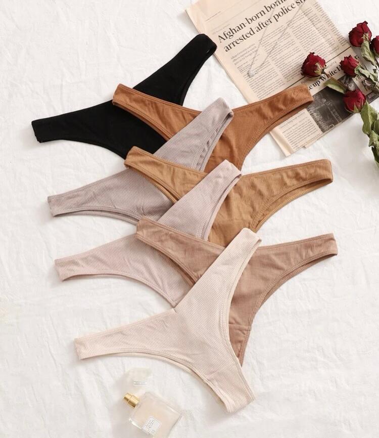 No show knitted thong_0