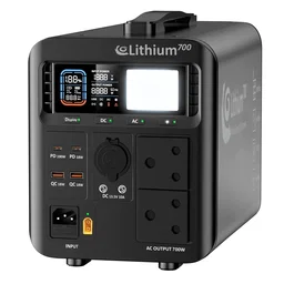 PORTABLE POWER STATION Solar Power 700W