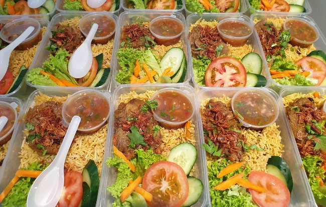 Nasi Utara Daging (Lembu) Masak Sapit