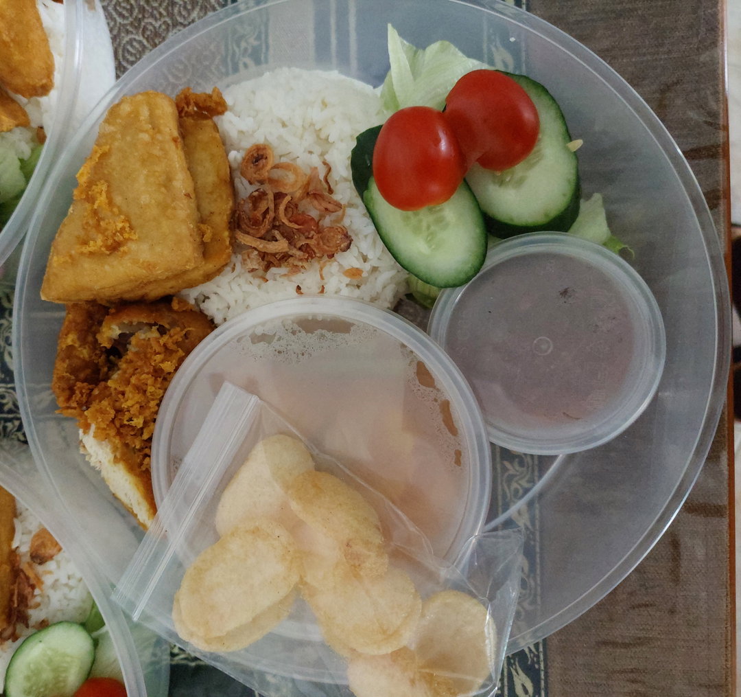 Nasi Ayam Penyet