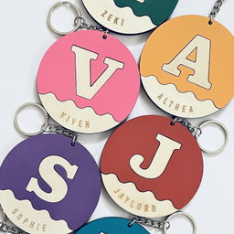 Circle Bag Tag