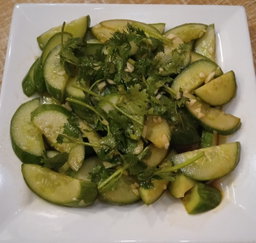 Baby Cucumber Salad 