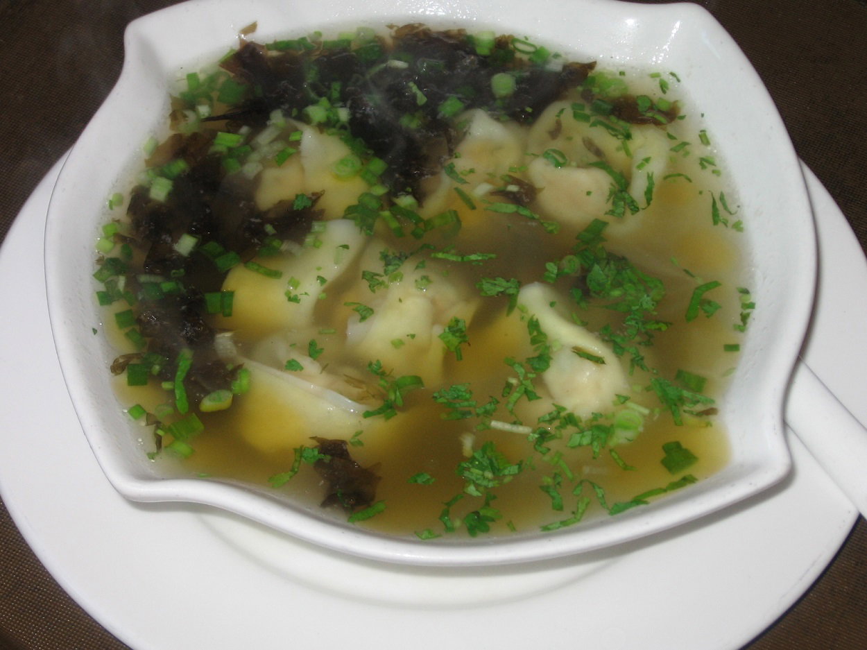 Shanghai Seafood Wontons Soup 8 pcs- Original / Sichuan Spicy_0
