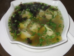 Shanghai Seafood Wontons Soup 8 pcs- Original / Sichuan Spicy