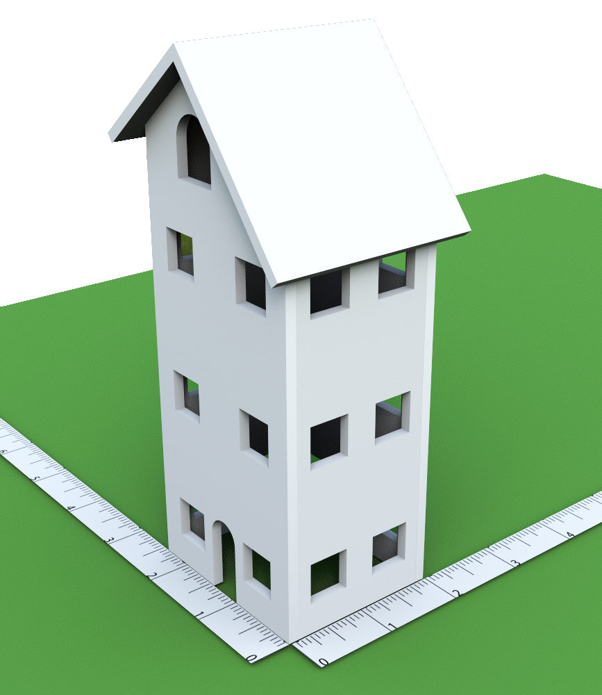 Tall House - Model 4_0