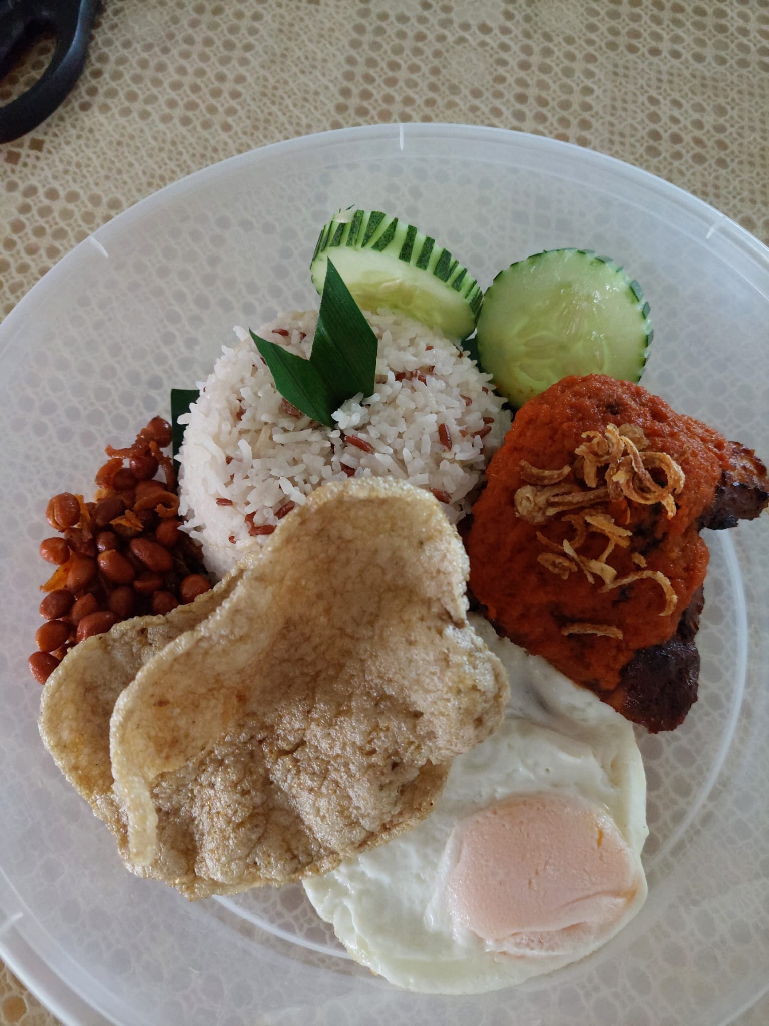 Nasi Lemak Ayam Sambal Taliwang_0