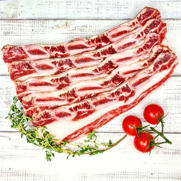 Beef Short Ribs Bone In USDA Prime Grade (Korean Style)