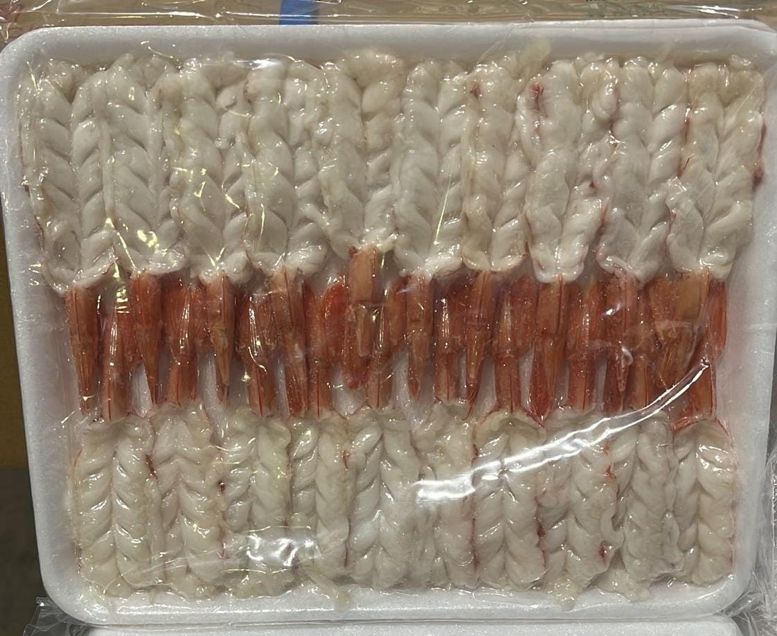 Aka Ebi (Agrentina Red Shrimp Deshell Butterfly Cut)_1