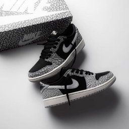 Jordan 1 Low "Black Cement"