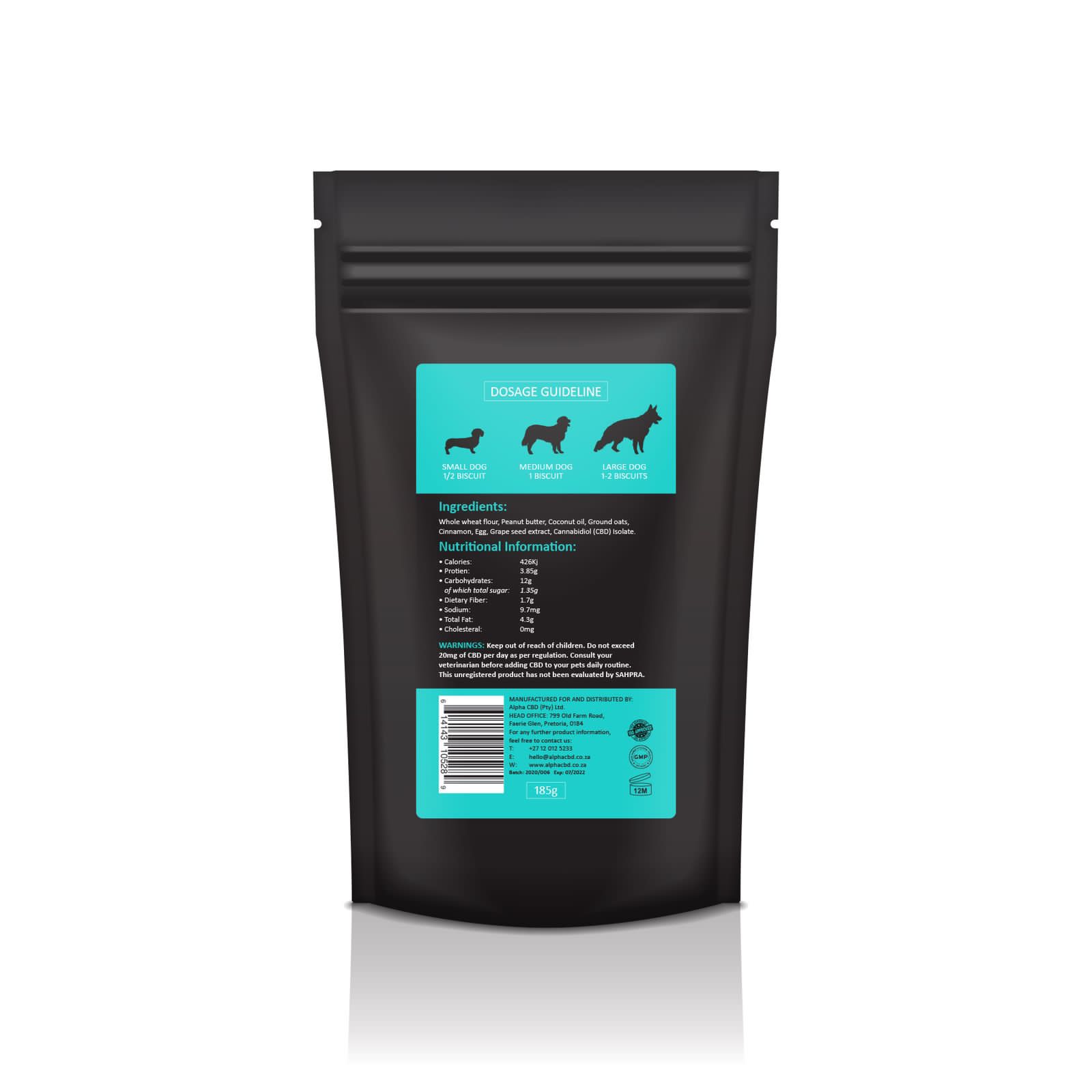 ALPHA CBD DOG BISCUITS (10MG PER BISCUIT)_1