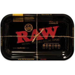 RAW Black Classic Rolling Tray – Large