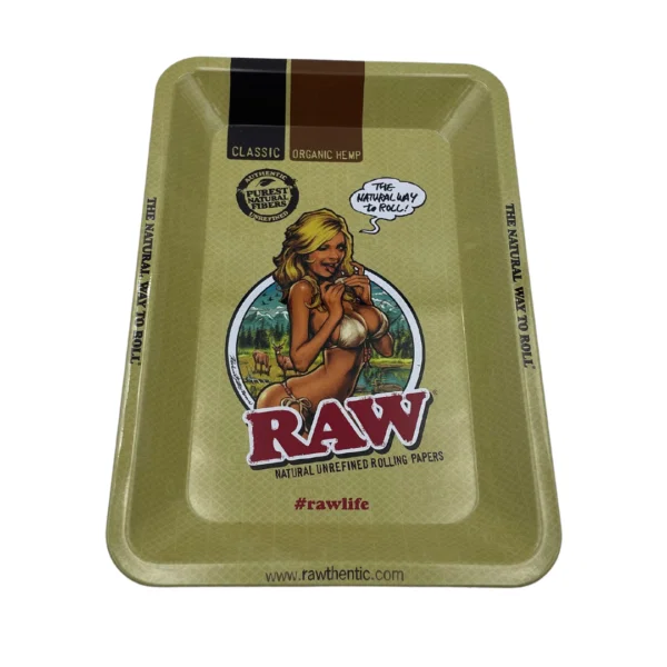 RAW Girl Rolling Tray – Small_0
