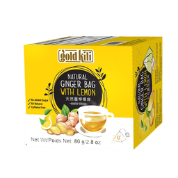 Natural Ginger Bag (Lemon)