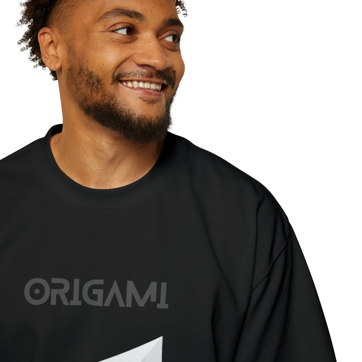 Origami Men's Heavy Oversized Tee_1