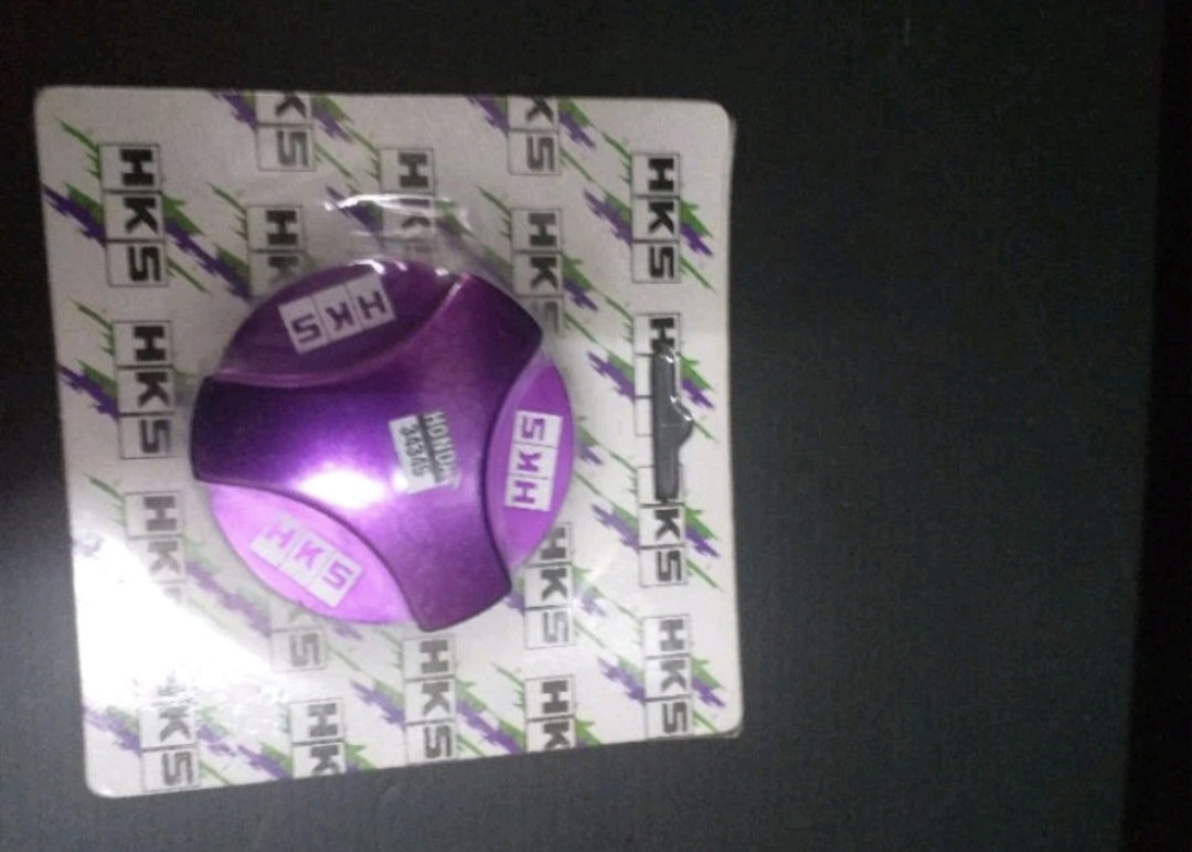 HKS latest version engine oil cap    Honda  PURPLE COLOR model_1