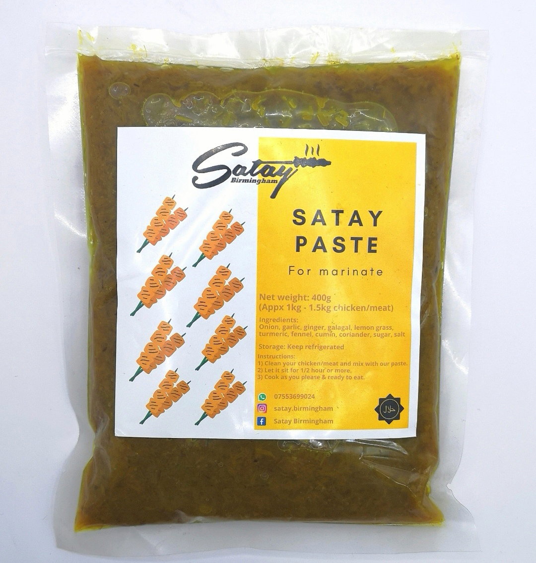 Satay Marinate Paste 150g_1