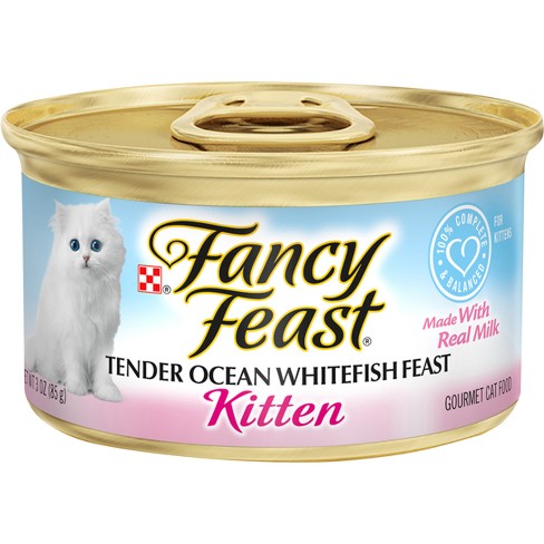 Fancy Feast Tender Ocean Whitefish Kitte