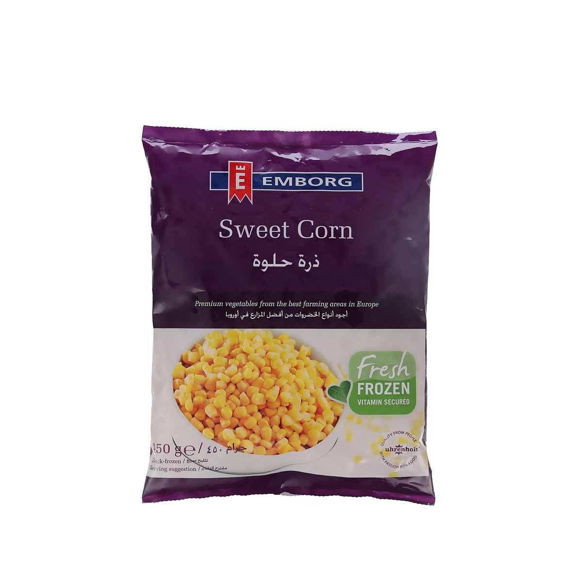 Emborg Sweet Corn 450Gm_0