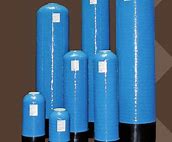 Water softener vessel only without head and resin_0