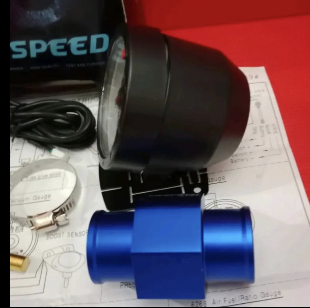 60MM Car Water Temperature Gauge _4