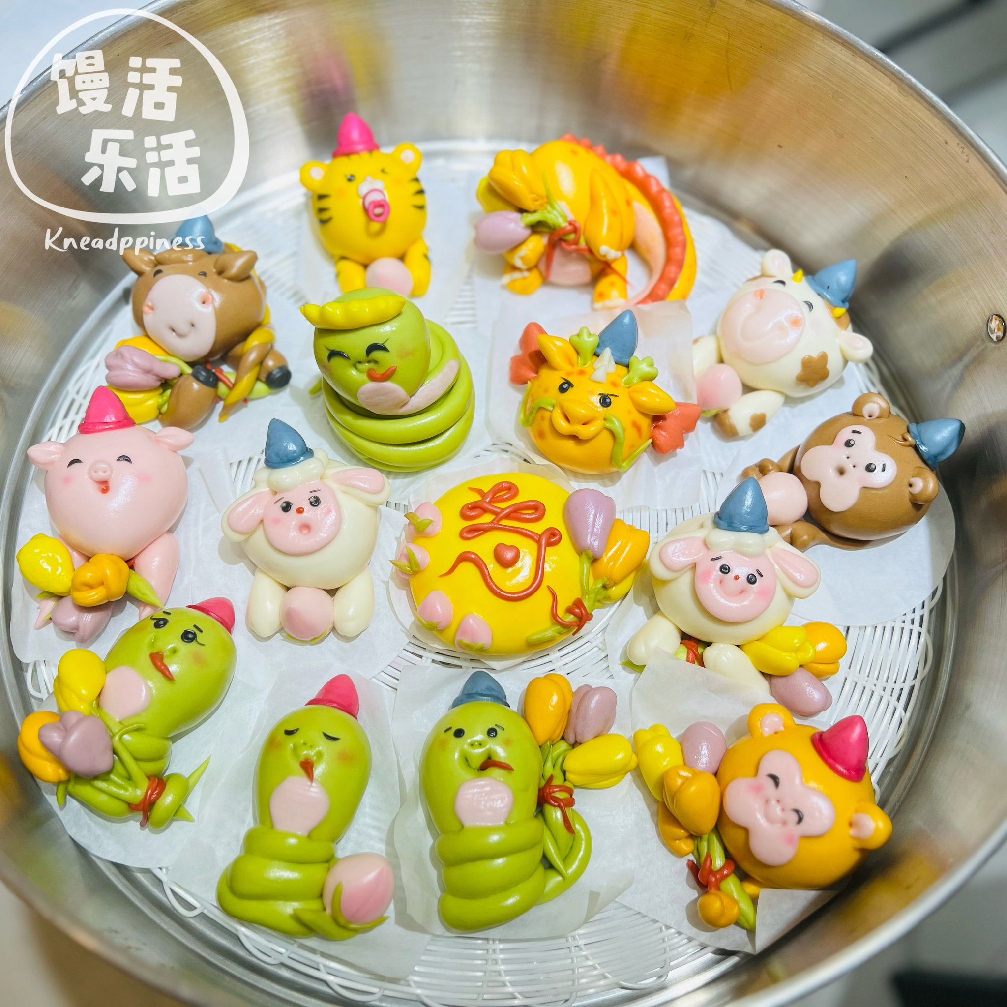 2 Days Express Master Class: Longevity 12 Zodiacs Bao Tower 祝寿可爱12生肖包子塔_2