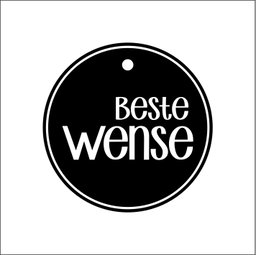 10 Tags refill Beste Wense Afrikaans Funky Black