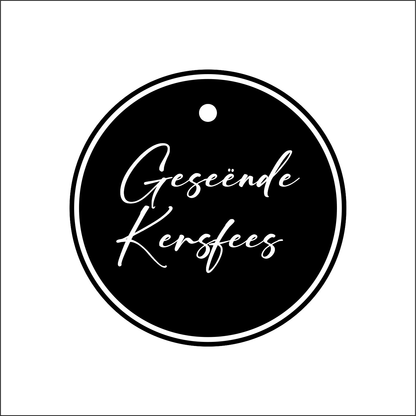 10 Tags refill Geseënde Kersfees Script Black_0
