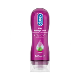 Durex Massage 2 In 200 Ml Aloe Vera