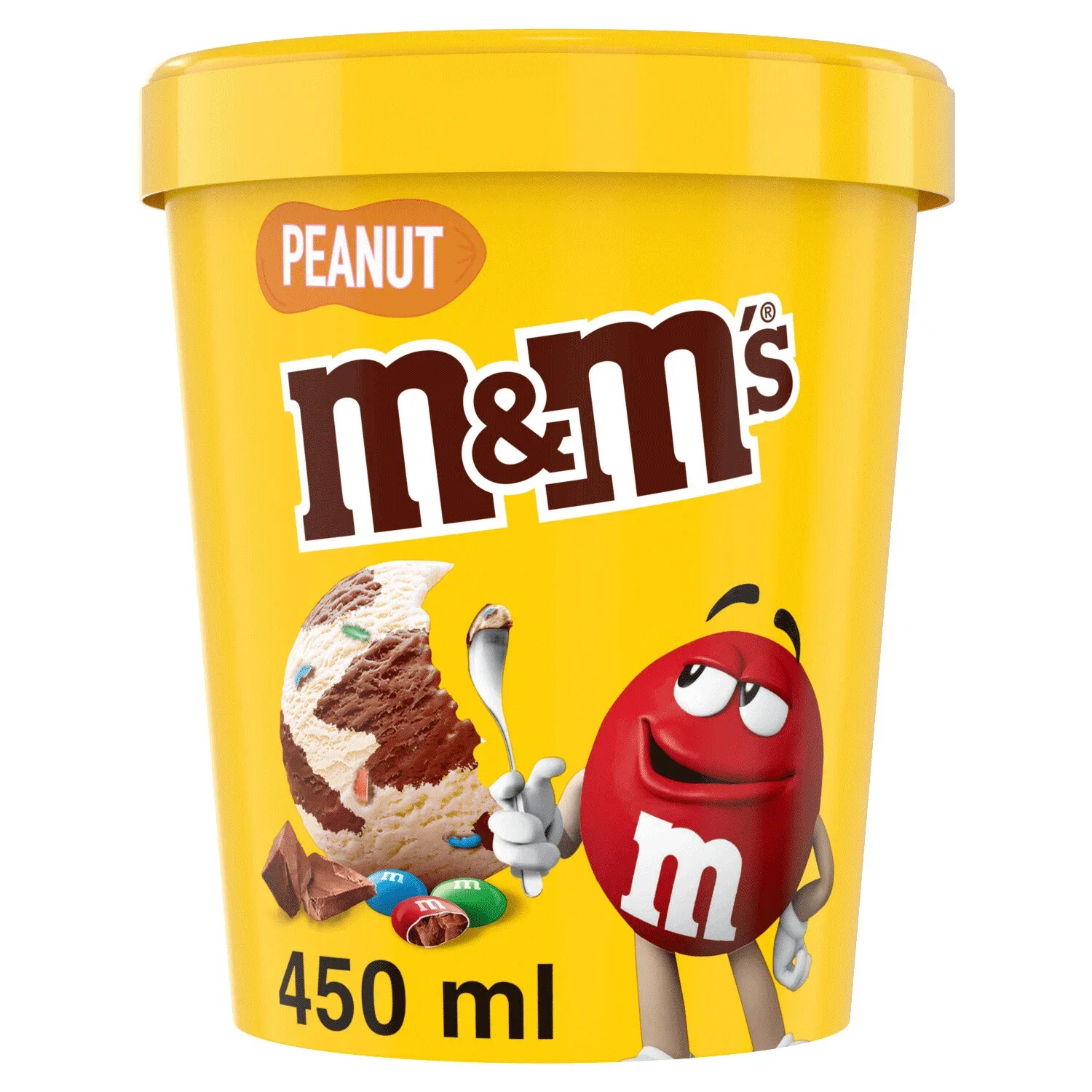 M&M Peanut Tub Ice Cream 450Ml_0