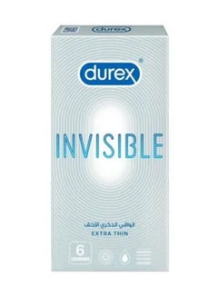 Durex Invisible 6 Condoms Extra Thin_1