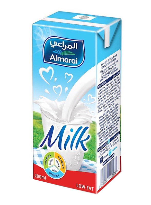 Almarai Uht Milk Fat Free W/Vitamin 1Ltr