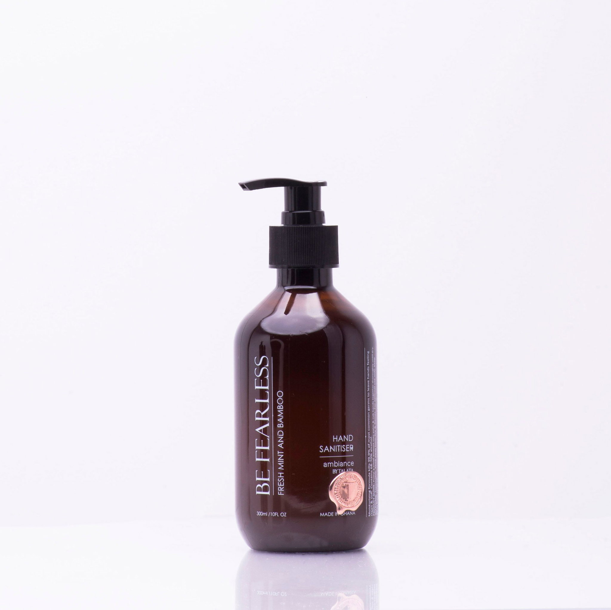 BE FEARLESS - Fresh Mint & Bamboo - CLASSIC HAND SANITIZER - 300ML_0