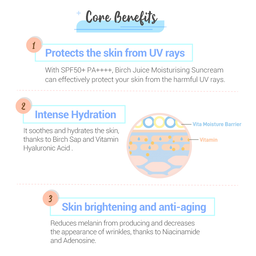 Round Lab Birch Moisturizing Sunscreen 50ml