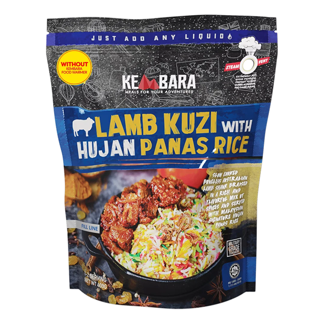 Lamb Kuzi with Hujan Panas Rice (Without Food Warmer)