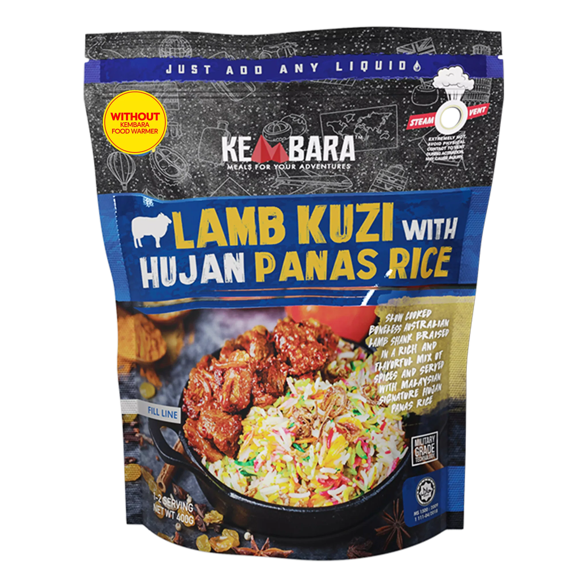 Lamb Kuzi with Hujan Panas Rice (Without Food Warmer)_0