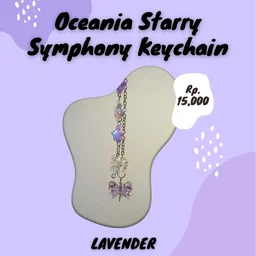 Oceania Starry Symphony Keychain