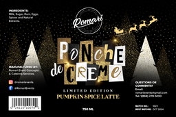 Ponche de Crème Pumpkin Spice Latte
