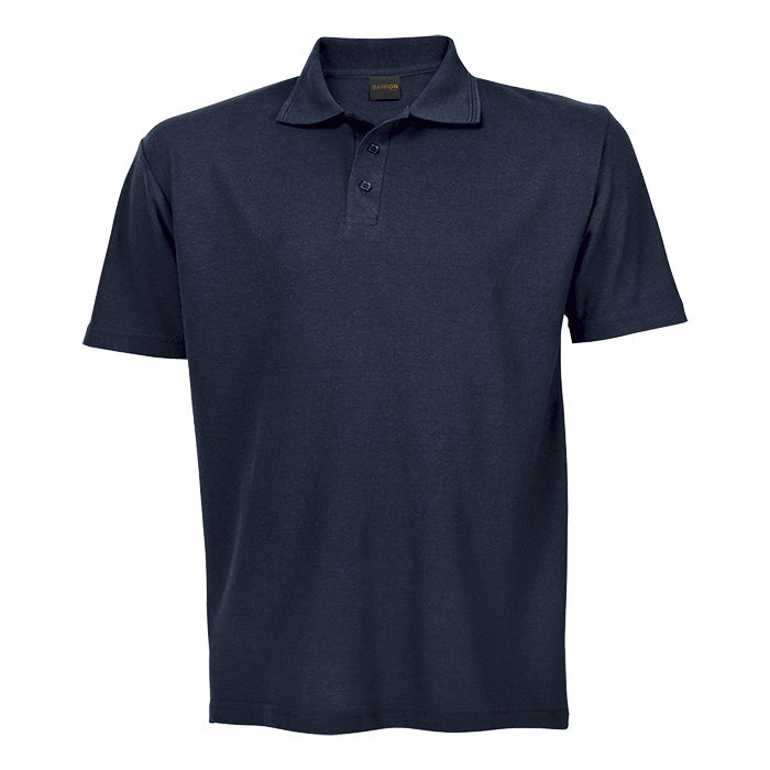 ON SALE 175g Pique knit golfer Mens Dark Navy (use promo code #BLACKFRIDAY9)_1